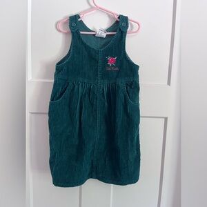 Vintage Osh Kosh Corduroy Jumper Dress Size 5